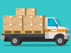 שפּיל Food and Delivery Trucks Jigsaw אָנליין