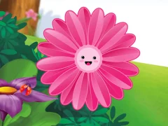 שפּיל Funny Flowers Jigsaw אָנליין