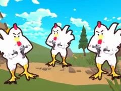 שפּיל Chicken shooter io אָנליין