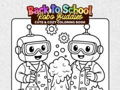 שפּיל Back to School: Robot Coloring Book אָנליין