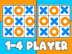 שפּיל Tic Tac Toe 1-4 Player אָנליין