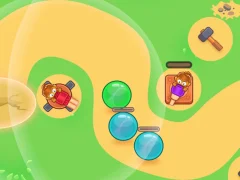 שפּיל Monkey Bubble Defense אָנליין