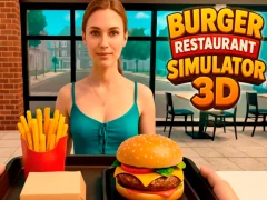 שפּיל Burger Restaurant Simulator 3D אָנליין