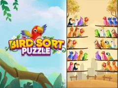 שפּיל Bird Sort Puzzle אָנליין