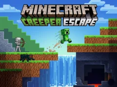 שפּיל Minecraft Creeper Escape אָנליין