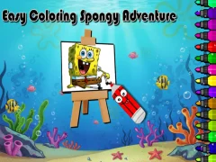 שפּיל Easy Coloring Spongy Adventure אָנליין