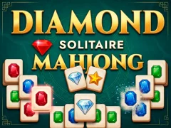 שפּיל Diamond Solitaire Mahjong אָנליין