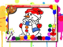 שפּיל Winter Coloring Book אָנליין