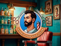 שפּיל Barber Shop Hair Salon Sim אָנליין