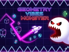 שפּיל Geometry Vibes Monster אָנליין