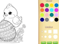 שפּיל Easter Coloring Book for Kids אָנליין