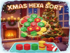שפּיל Xmas Hexa Sort אָנליין