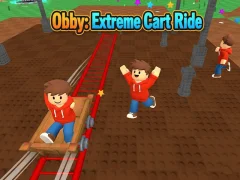 שפּיל Obby: Extreme Cart Ride אָנליין