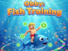 שפּיל Obby: Fish training אָנליין
