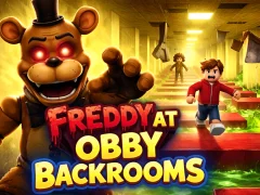 שפּיל Freddy at Obby Backrooms אָנליין