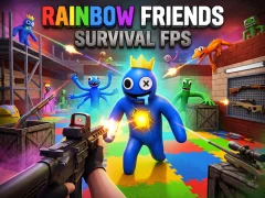 שפּיל Rainbow Friends Survival FPS אָנליין