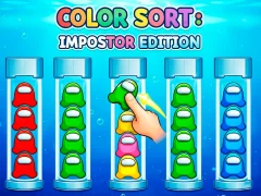 שפּיל Color Sort: Impostor Edition אָנליין