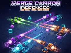 שפּיל Merge Cannon Defenses אָנליין