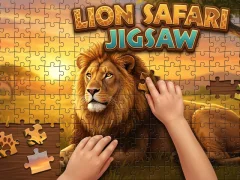 שפּיל Lion Safari Jigsaw אָנליין