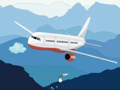 שפּיל Stickman Escape - Plane and Ship אָנליין