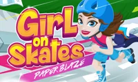 שפּיל Girl on Skates Paper Blaze אָנליין