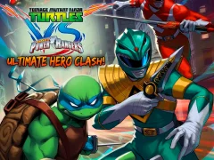 שפּיל Teenage Mutant Ninja Turtles VS Power Rangers: Ultimate Hero Clash אָנליין