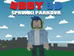 שפּיל Obby 3D Sprunki Parkour אָנליין