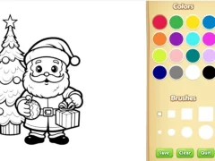 שפּיל Christmas Coloring Book For Kids אָנליין