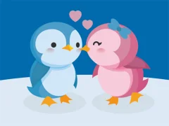 שפּיל Cute Penguin Puzzle אָנליין