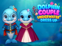 שפּיל Dolphin Couple Underwater Dress Up אָנליין