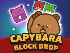שפּיל Capybara Block Drop אָנליין