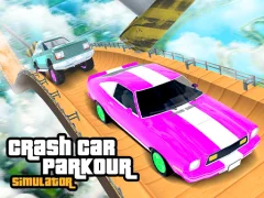 שפּיל Crash Car Parkour Simulator אָנליין