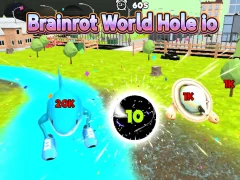 שפּיל Brainrot World Hole io אָנליין