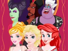 שפּיל Princess vs Villain Face Swap אָנליין