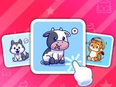 שפּיל Cute Animal Cards אָנליין