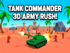 שפּיל Tank Commander 3d Army Rush! אָנליין