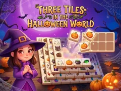 שפּיל The Three Tiles in the Halloween World אָנליין