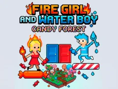 שפּיל Fire Girl and Water Boy Candy Forest אָנליין