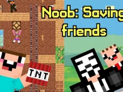שפּיל Noob: Saving Friends אָנליין