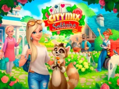שפּיל City Mix Solitaire אָנליין