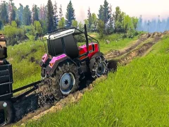 שפּיל Real Chain Tractor Towing Train Simulator אָנליין