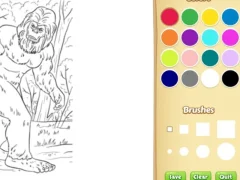 שפּיל Bigfoot Coloring Book אָנליין