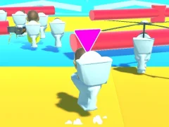 שפּיל Fall Boys Skibidi Toilet אָנליין