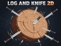 שפּיל Log And Knife 2D אָנליין