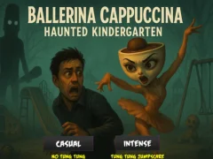 שפּיל Ballerina Cappuccina Haunted Kindergarten אָנליין
