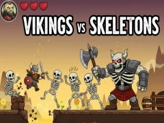 שפּיל Vikings Vs Skeletons אָנליין