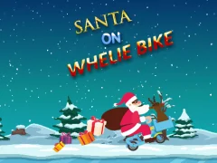 שפּיל Santa On Wheelie Bike אָנליין