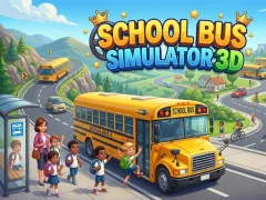 שפּיל School Bus Simulator 3D אָנליין
