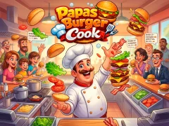 שפּיל Papas Burger Cook אָנליין