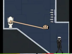 שפּיל Skibidi Toilet Move Face אָנליין